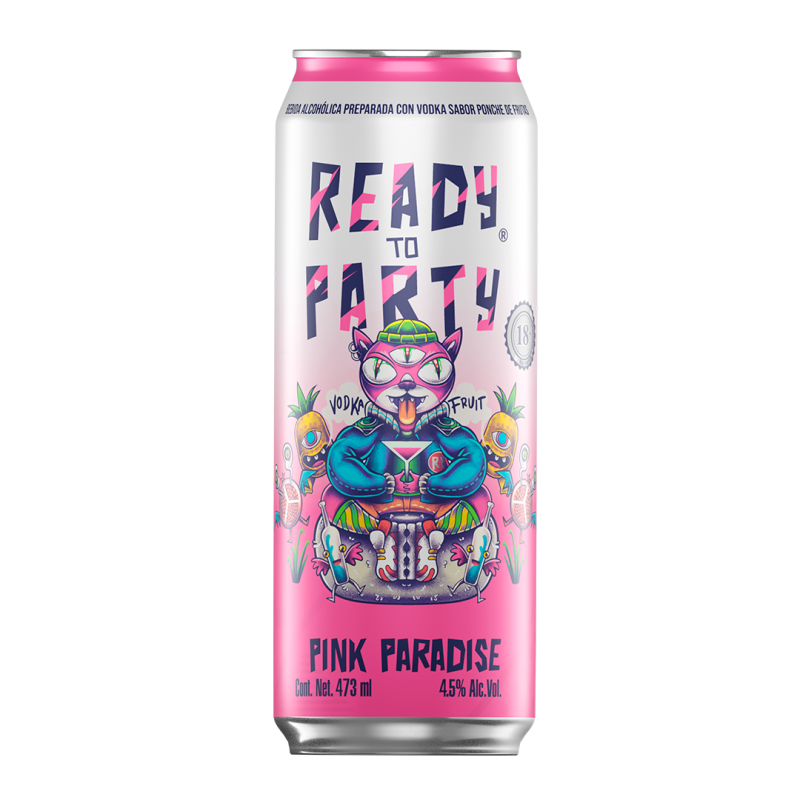 Ready To Party Pink Paradaise 16 oz